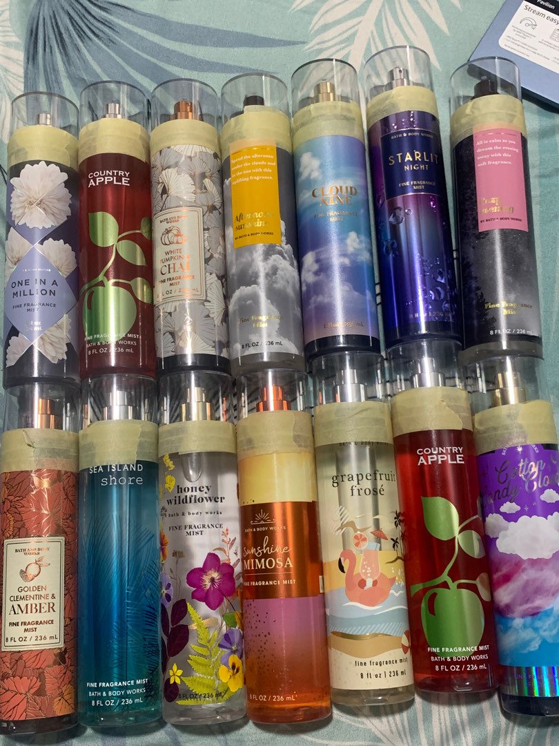 Authentic Bath And Body Works Bbw Fine Fragrance Mist Beauty