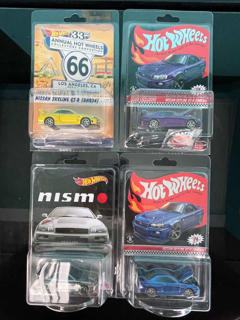 Nissan Skyline GT R R RLC Convention Hot Wheels Hotwheels Hobbies Toys Toys Games On