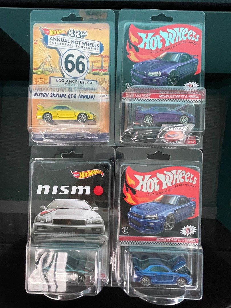 Nissan Skyline GT R R RLC Convention Hot Wheels Hotwheels Hobbies Toys Toys Games On