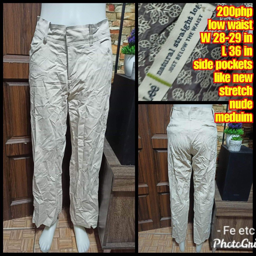 Nude Trouser Women S Fashion Bottoms Other Bottoms On Carousell