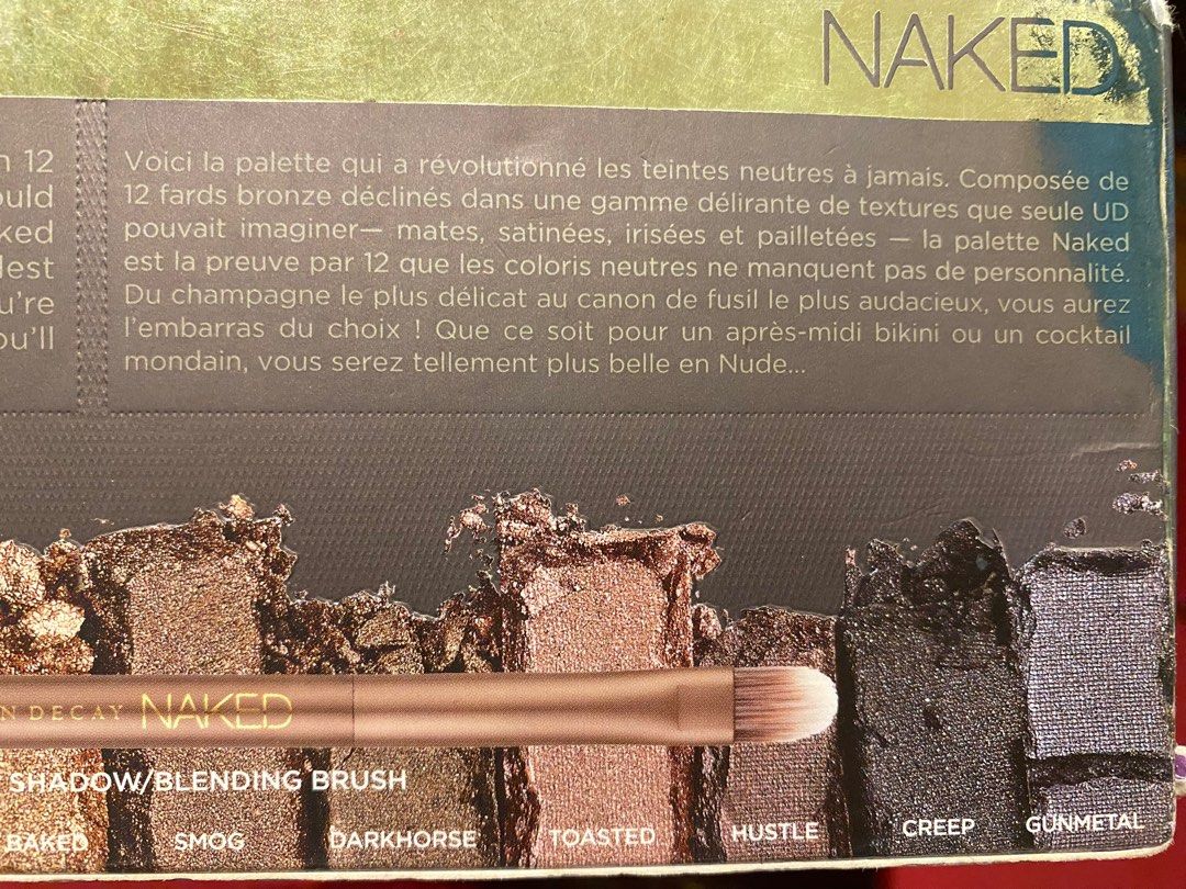 Urban Decay Naked Eyeshadow Palette Beauty Personal Care Face