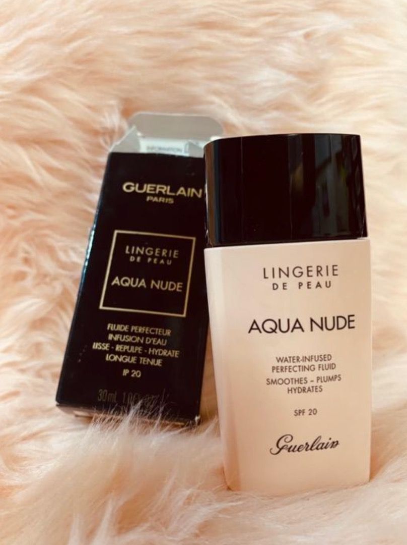 Guerlain Lingerie De Peau Foundation Aqua Nude Spf W Very Light Warm Beauty Personal