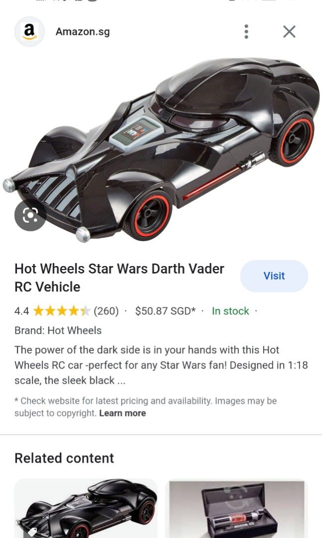Hot Wheels Darth Vader C PO Hobbies Toys Toys Games On Carousell