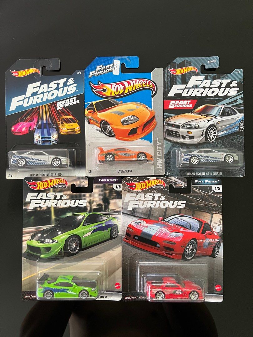 Hot Wheels X Fast And Furious Hobbies Toys Toys Games On Carousell