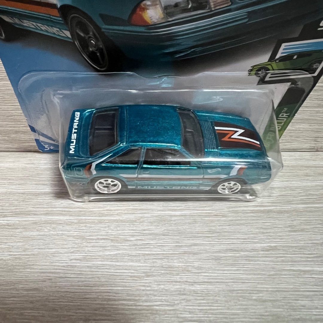 日版 Hot Wheels Hotwheels SPEED BLUR 92 FORD MUSTANG STH SUPER TREASURE HUNT 興趣及遊戲 玩具 遊戲類