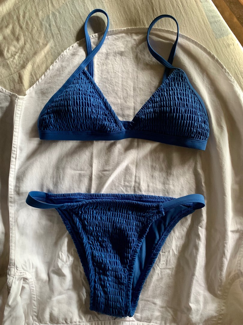 Eighth Mermaid Curtis Bikini In Blue Women S Fashion Swimwear