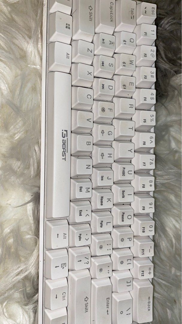 Hot Swappable Mechanical Keyboard Blue Switch Computers Tech Parts Accessories Computer