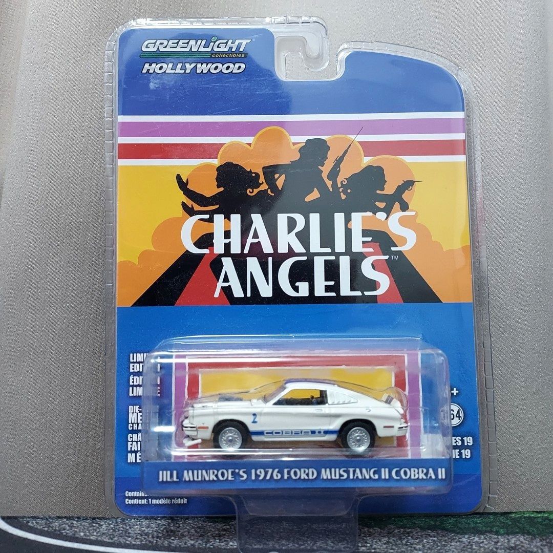 1 64 Charlie S Angels TV Show Ford Mustang Cobra Hobbies Toys Toys