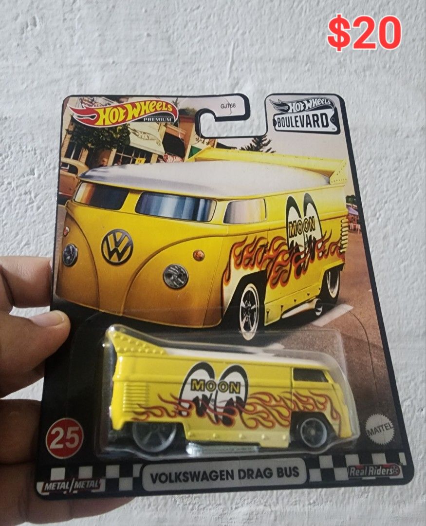 Hot Wheels Boulevard Vw Drag Bus Hobbies Toys Toys Games On Carousell