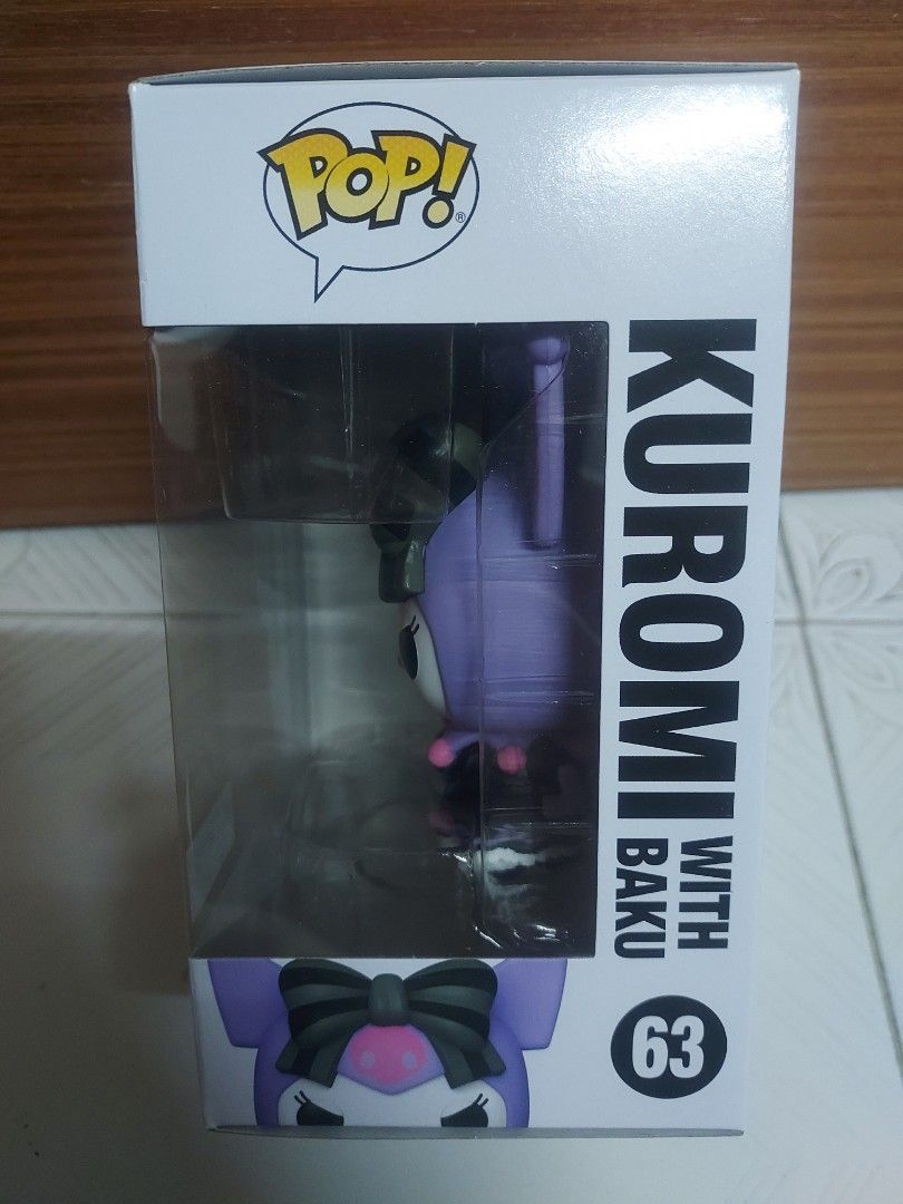 Funko Kuromi With Baku Hot Topic Hobbies Toys Toys Games On Carousell