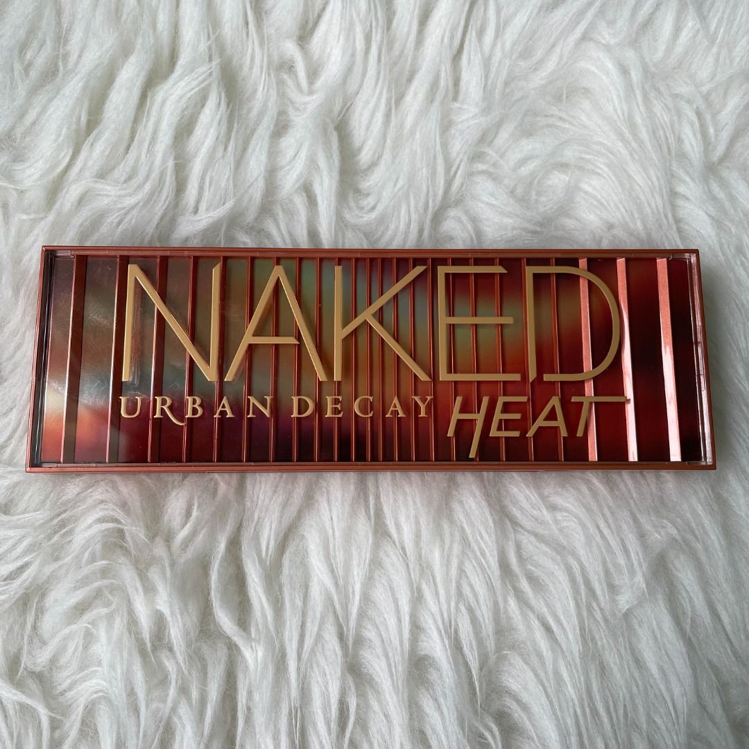 Urban Decay Naked Heat Eyeshadow Palette Kesehatan Kecantikan Rias