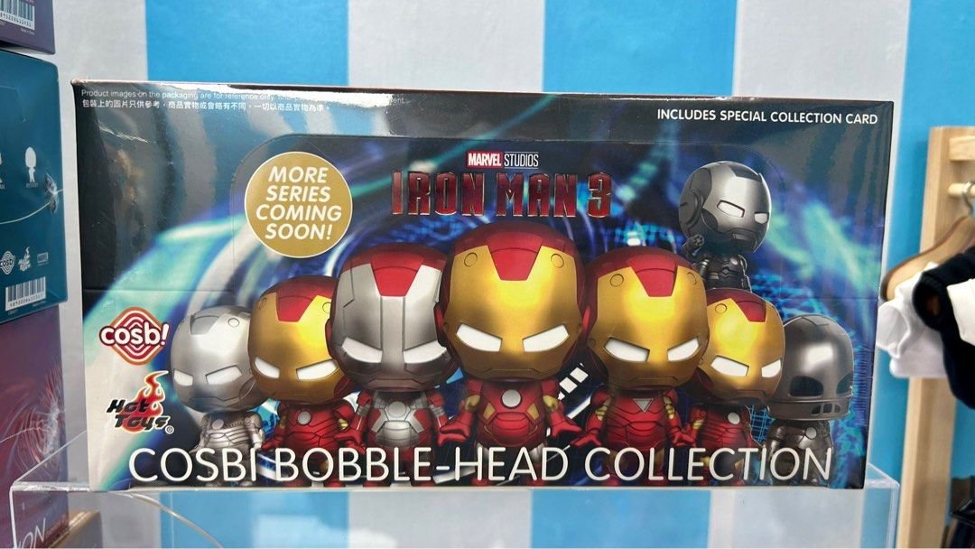 Hot toys iron man3 cosbi collection series 1 興趣及遊戲 玩具 遊戲類 Carousell