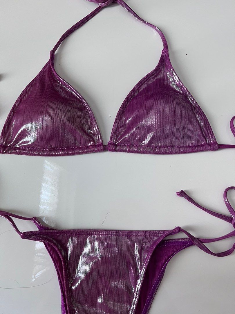 Shein High Cut Push Up Sexy Bikini Used Once Women S Fashion Swimwear