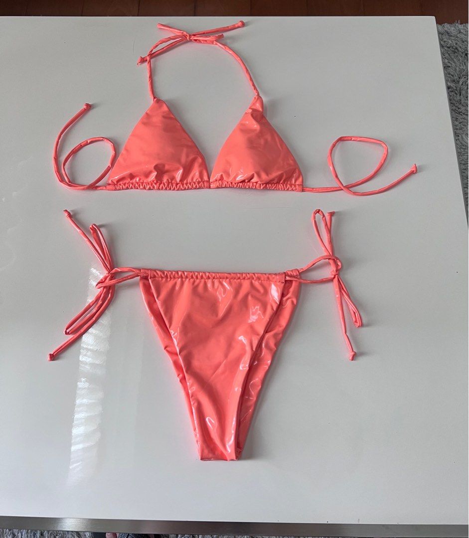 Shein High Cut Push Up Sexy Bikini Used Once Women S Fashion Swimwear