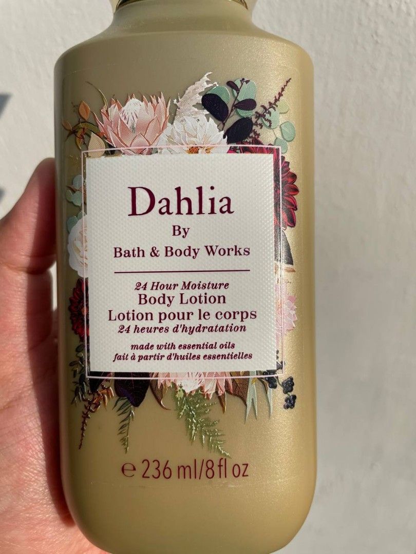 DAHLIA BBW LOTION Beauty Personal Care Bath Body Body Care On
