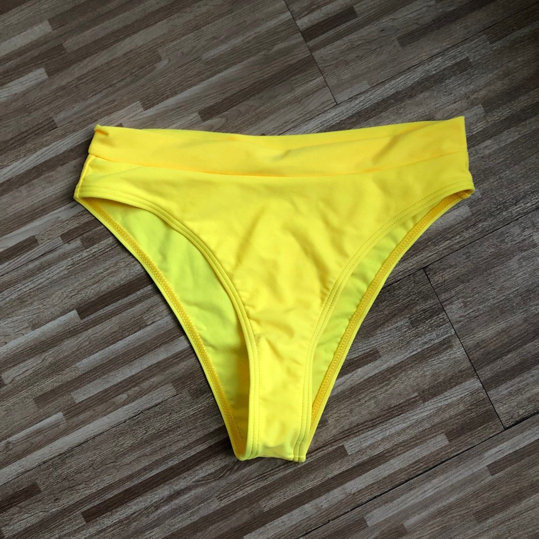 Women Yellow Bikini Women S Fashion Swimwear Bikinis Swimsuits On