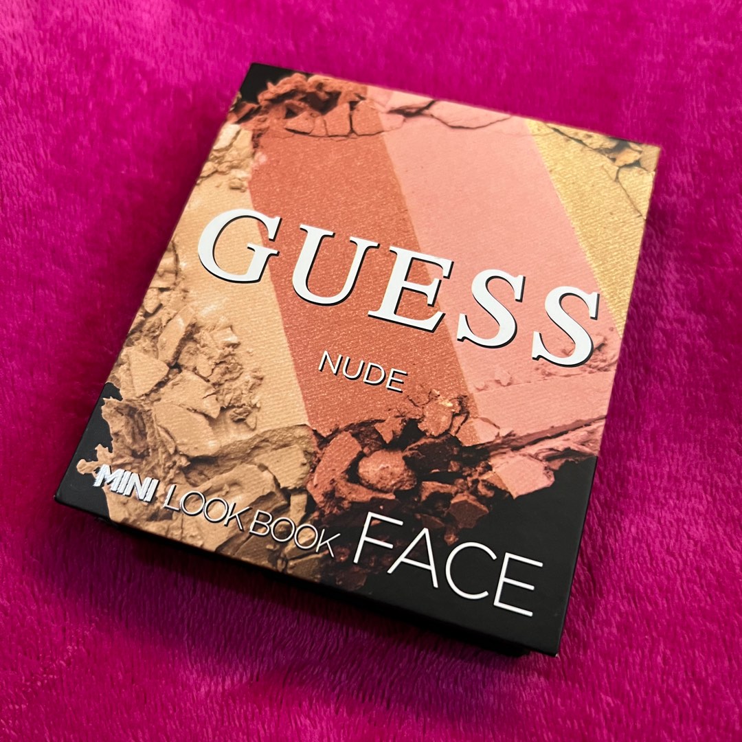 Guess Mini Nude Make Up Palette Look Book New Beauty Personal Care