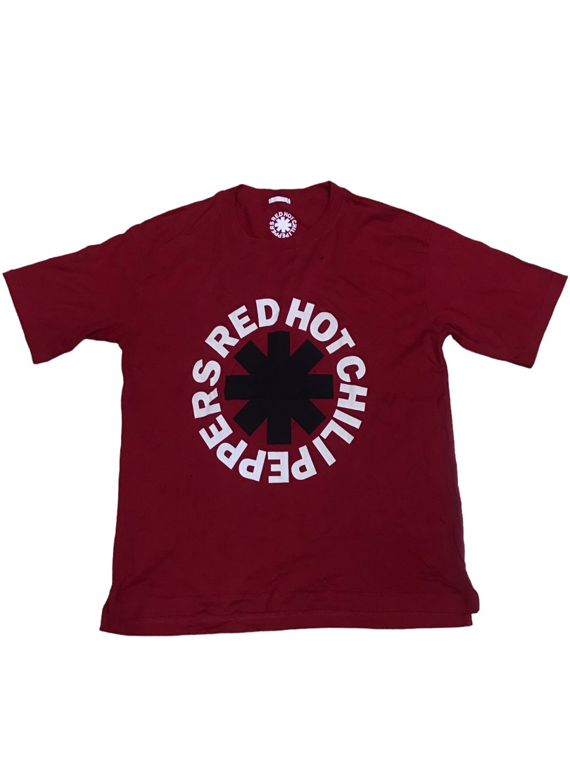 Red Hot Chili Peppers Men S Fashion Tops Sets Tshirts Polo Shirts On Carousell