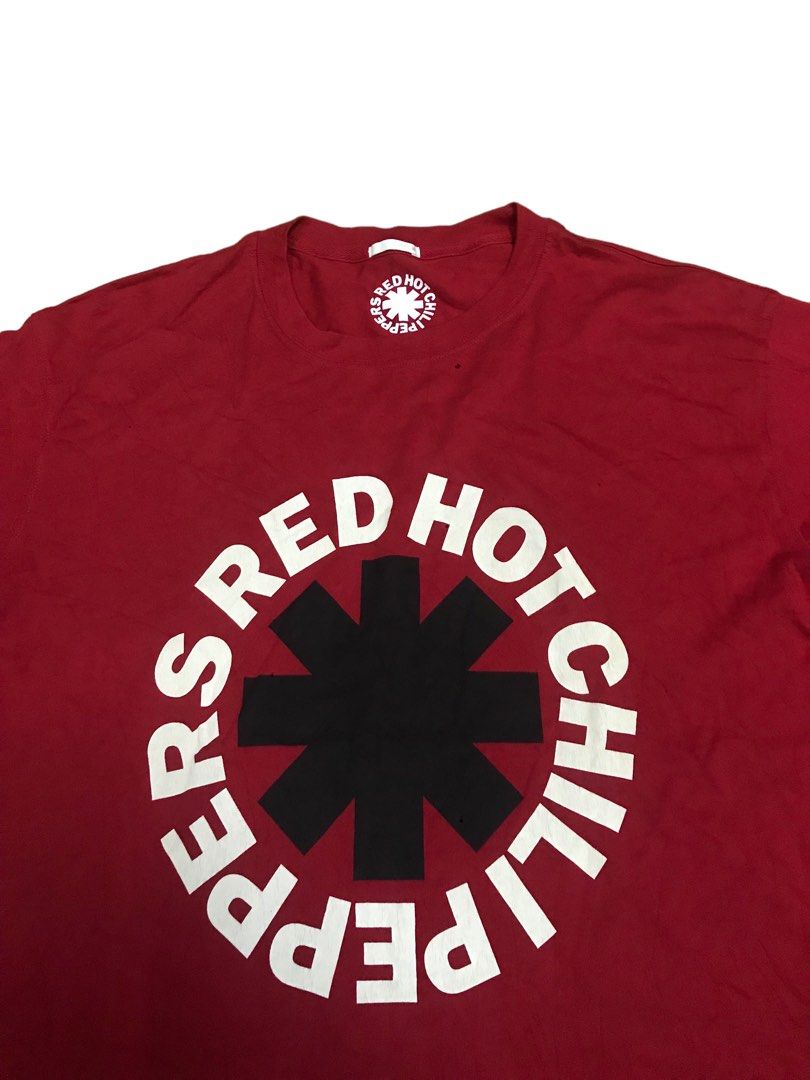 Red Hot Chili Peppers Men S Fashion Tops Sets Tshirts Polo Shirts On Carousell