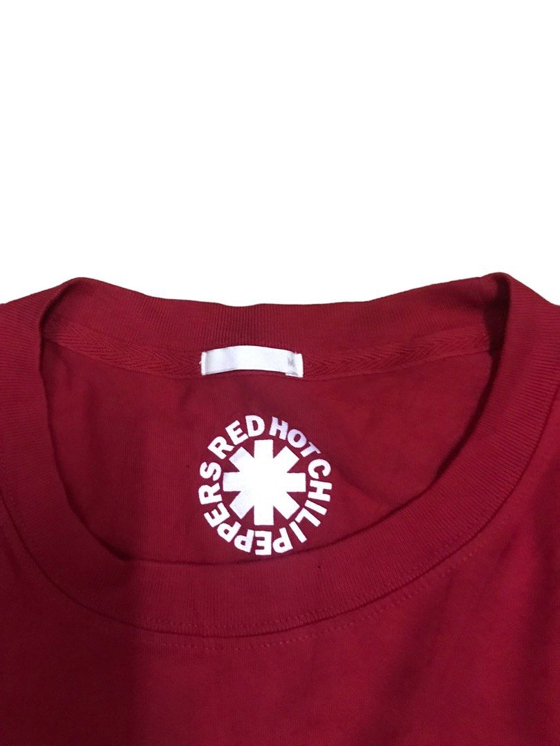 Red Hot Chili Peppers Men S Fashion Tops Sets Tshirts Polo Shirts On Carousell