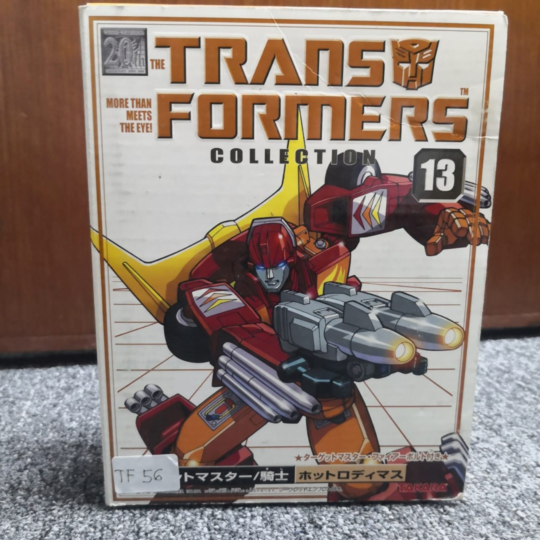 Transformers G Reissue Takara Transformer Collection Hot Rodimus BOX ONLY WITHOUT TOYS