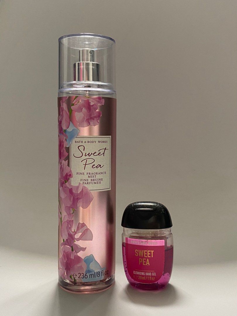 Bbw Ml Sweet Pea Bodymist Beauty Personal Care Fragrance