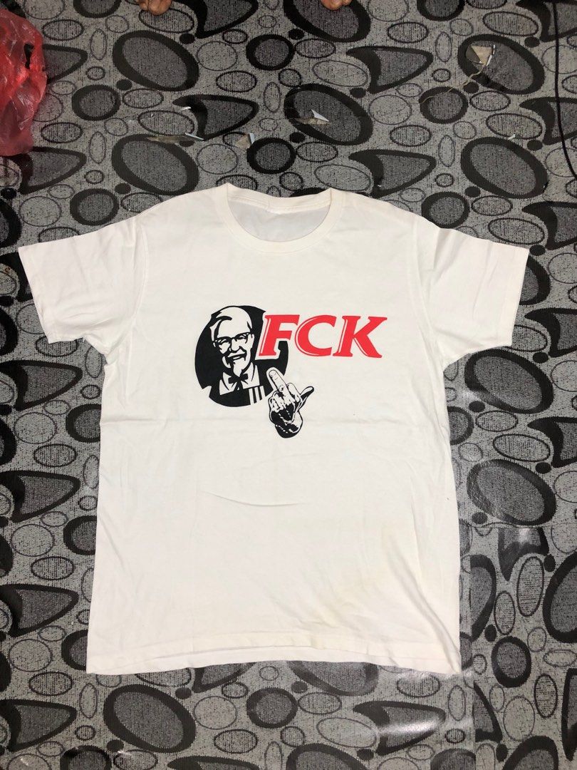 Fuck Kfc Men S Fashion Tops Sets Tshirts Polo Shirts On Carousell