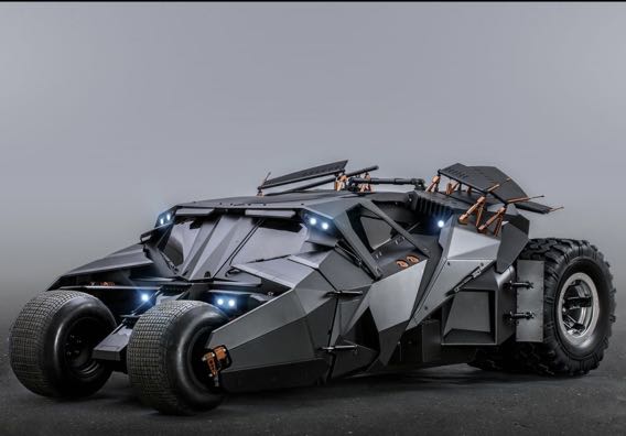原價單 Hottoys Hot toys Batman Begins batmobile bat mobile MMS scale 蝙蝠俠 蝙蝠車 興趣及遊戲