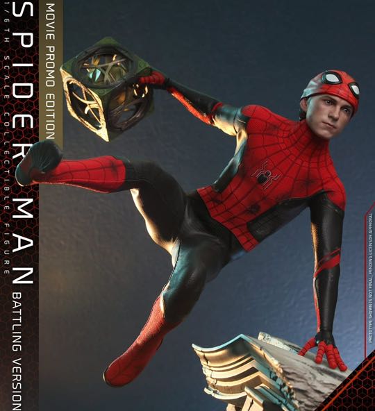 首日13 13VIP訂單 Hot Toys MMS625 蜘蛛俠 限量800套 Spider man Battling Version hottoys 興趣及遊戲 玩具 遊戲類