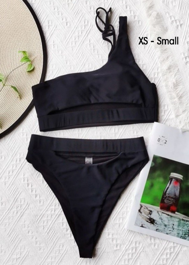 Cut Out Black Bikini Women S Fashion Swimwear Bikinis Swimsuits On