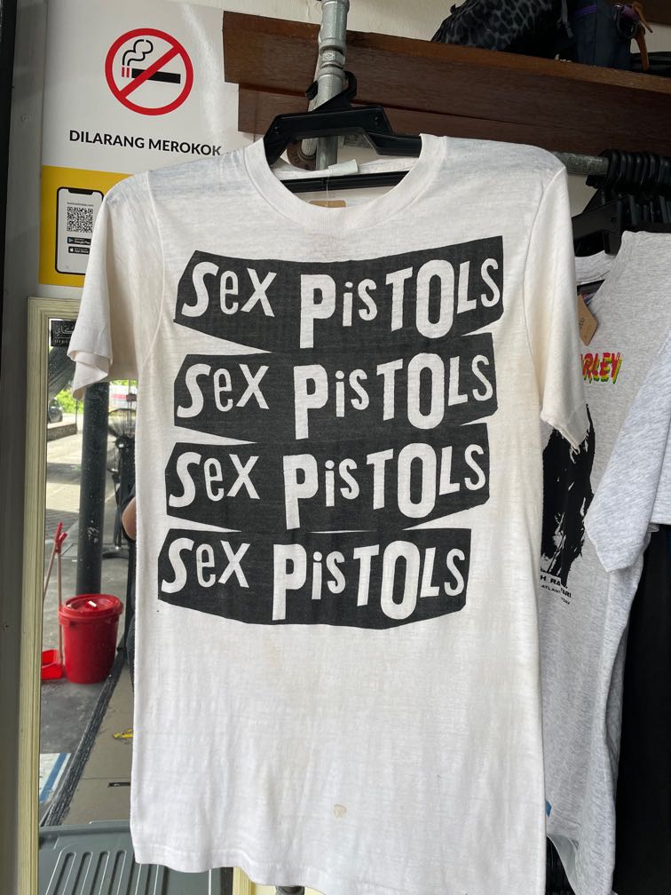 Vtg Band S Sex Pistols Kain Jadi Men S Fashion Tops Sets Tshirts
