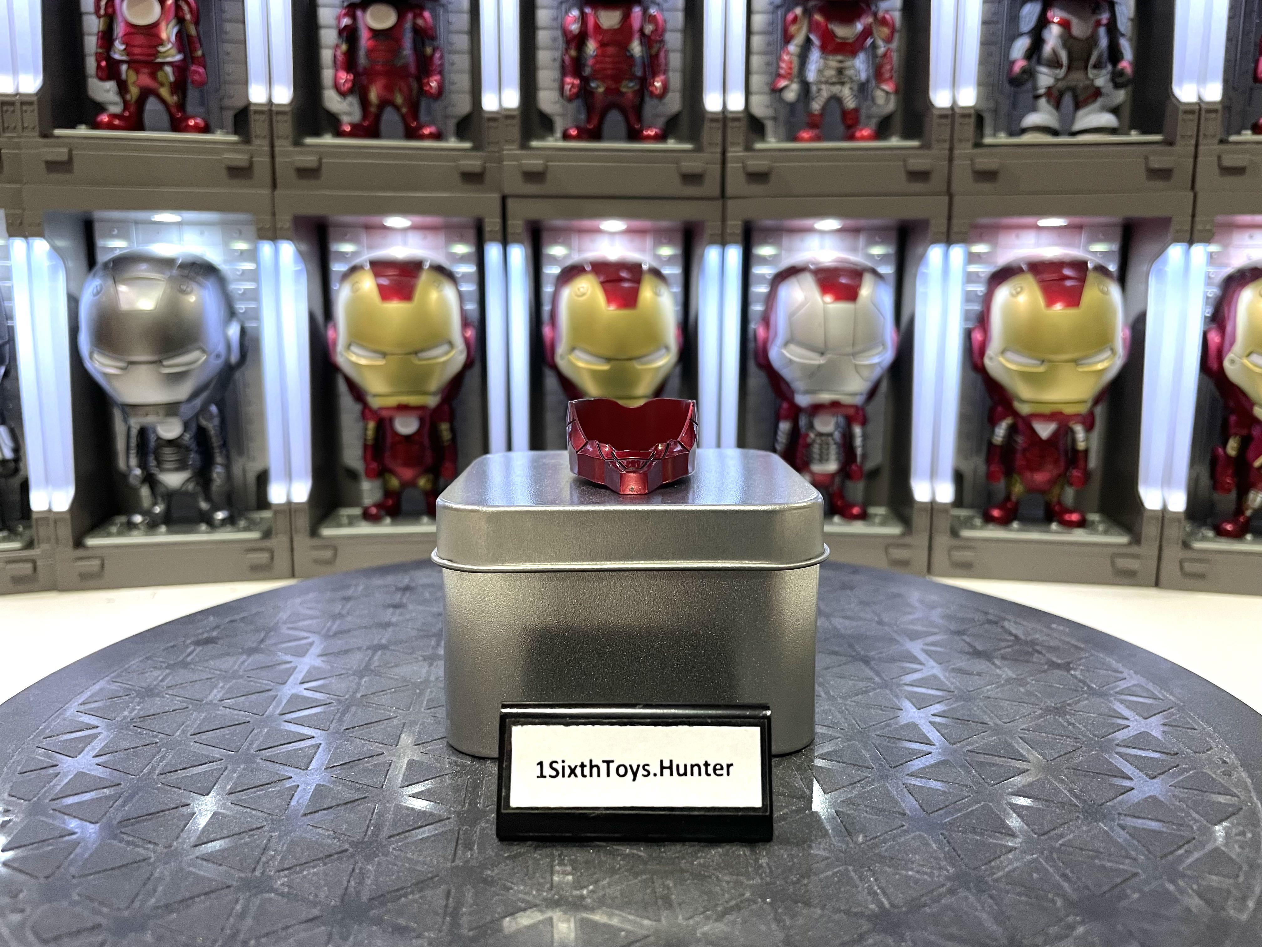 Marvel Avengers End Game Hot Toys Scale Mms D Tony Stark Iron Man Mk Helmet Neck