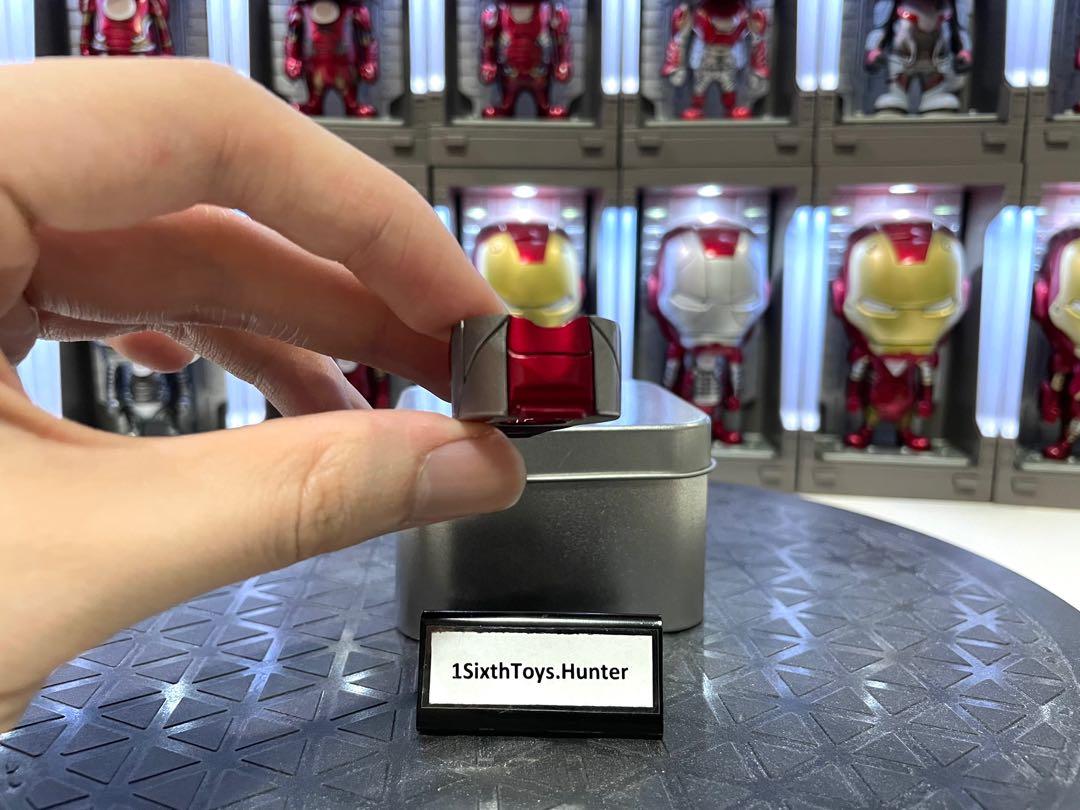 Marvel Avengers End Game Hot Toys Scale Mms D Tony Stark Iron Man Mk Helmet Neck