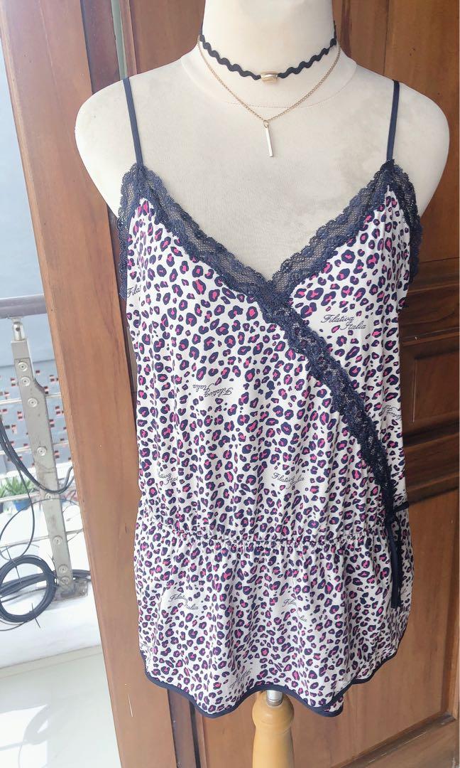 Sexy Leopard Lingerie Harga Net Fesyen Wanita Pakaian Wanita Gaun Rok Di Carousell