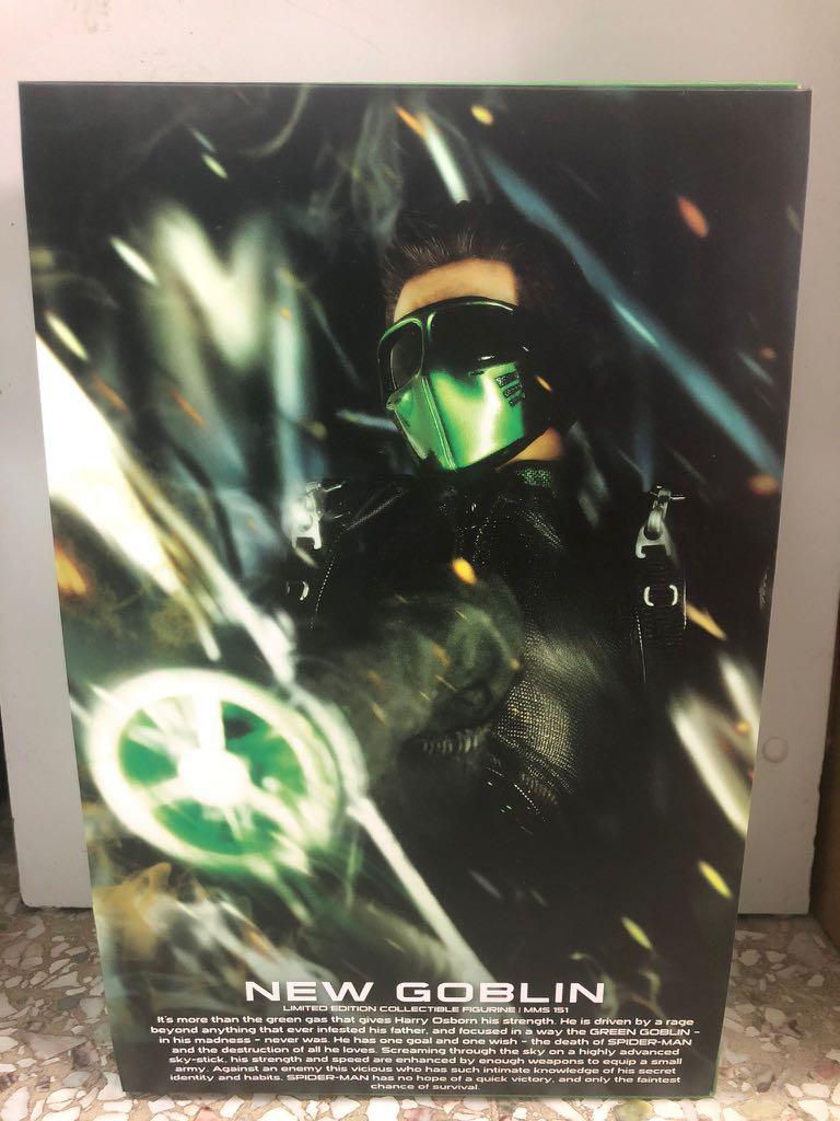 SPIDER MAN 3 NEW GOBLIN 1 6TH SCALE LIMITED EDITION COLLECTABLE HOT TOY FIGURINE Hobbies Toys