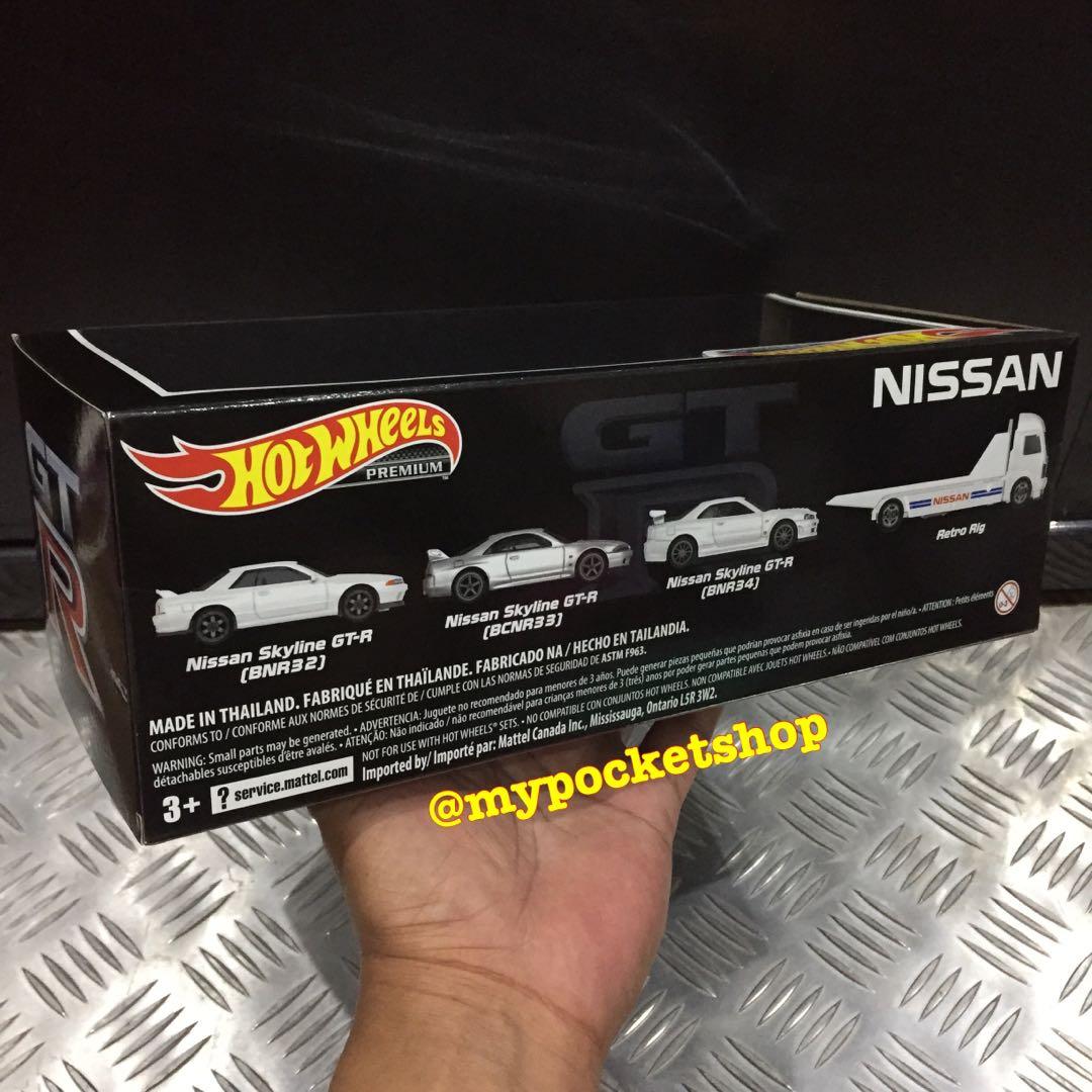 Reserved Hot Wheels Premium Nissan Collector Set W Nissan Skyline Gt R R R R And