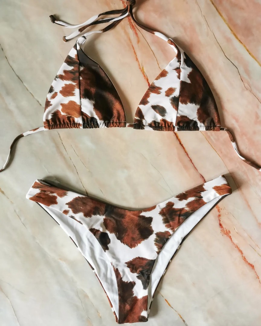 Shein Micro Top Bikini Swimwear Women S Fashion Swimwear Bikinis