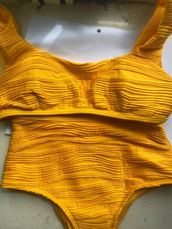 Eighth Mermaid Nina Set In Yellow Honey Hi Kini Bikini Swimsuit Two