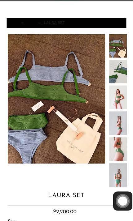 Eighth Mermaid Laura Bikini Evergreen Women S Fashion Swimwear