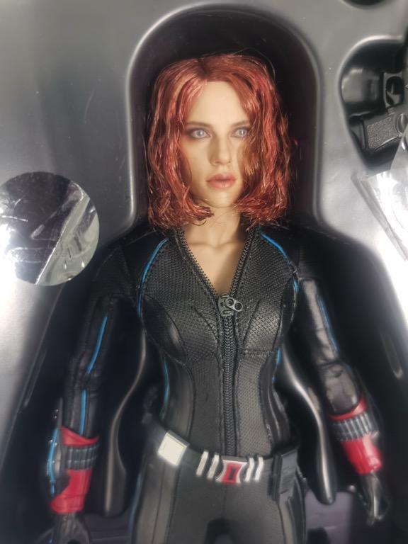Hottoys Hot Toys MMS288 Avengers Age of Ultron Black Widow MMS 288 AOU 黑寡婦 1 6 興趣及遊戲 玩具 遊戲類