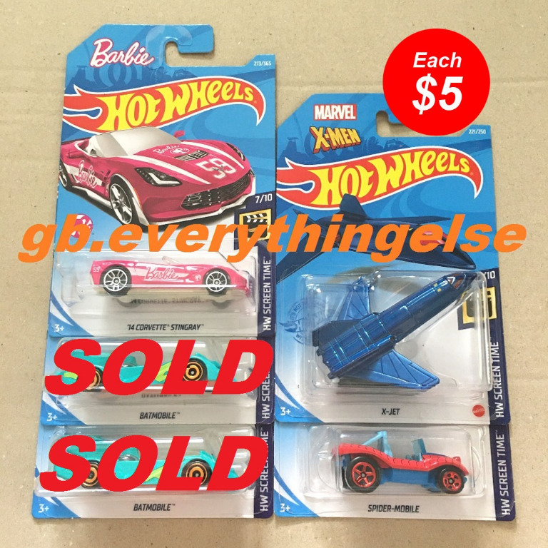 Hot Wheels Mainline Regular Treasure Hunt RTH Humvee Camaro Barbie
