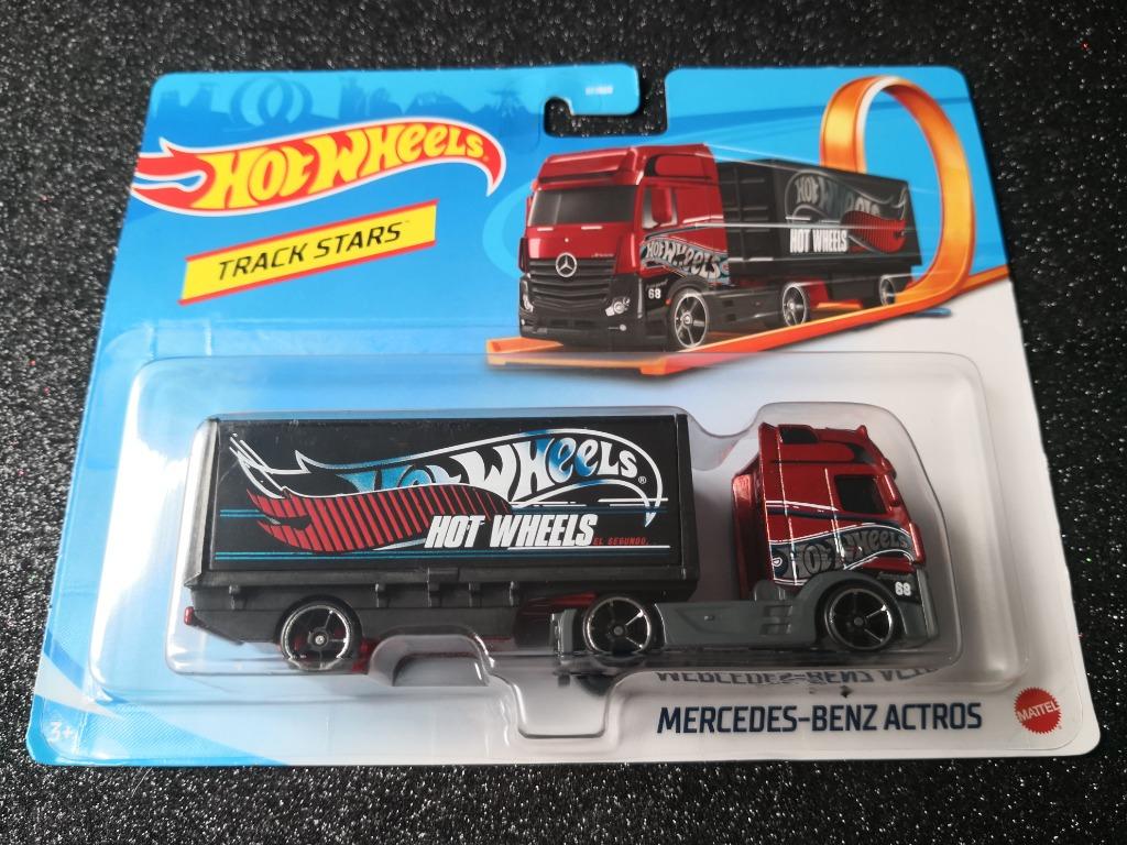 Hot Wheels Mercedes Benz Actros Track Stars Hauler Hobbies Toys Toys Games On Carousell