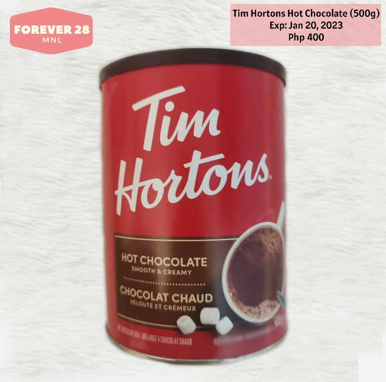 Tim Hortons Hot Chocolate G Food Drinks Beverages On Carousell