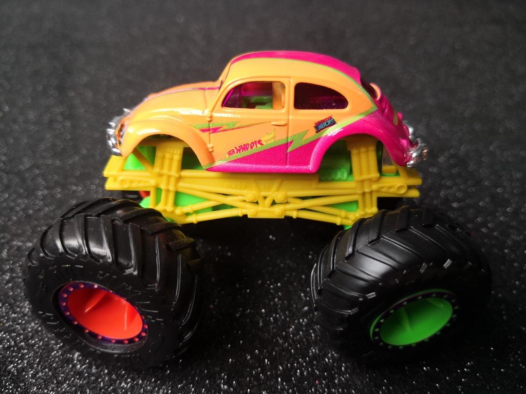 Hot Wheels Volkswagen Beetle Monster Truck Loose Hobbies Toys Toys Games On Carousell