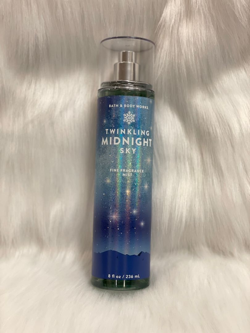 Bbw Fine Fragrance Mist Twinkling Midnight Sky Beauty Personal Care