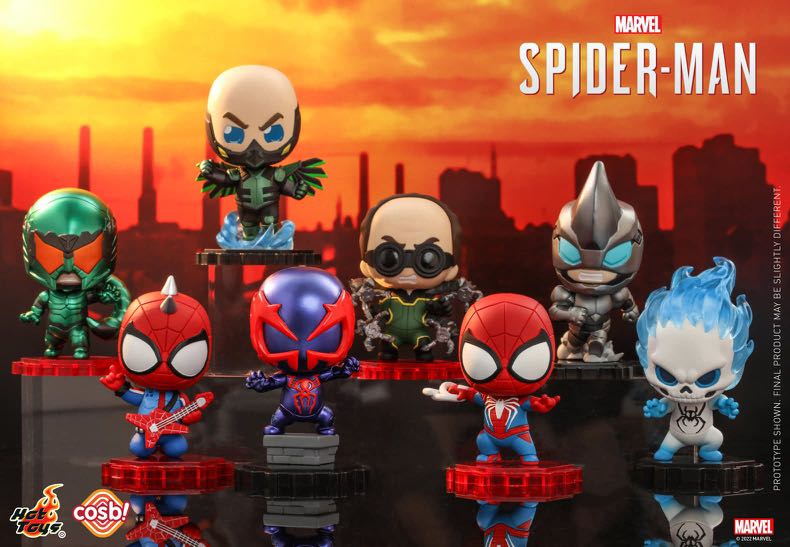 MARVEL SPIDERMAN HOT TOYS CBX COSBABY COSBI BLIND BOX COLLECTION SET Hobbies Toys Toys