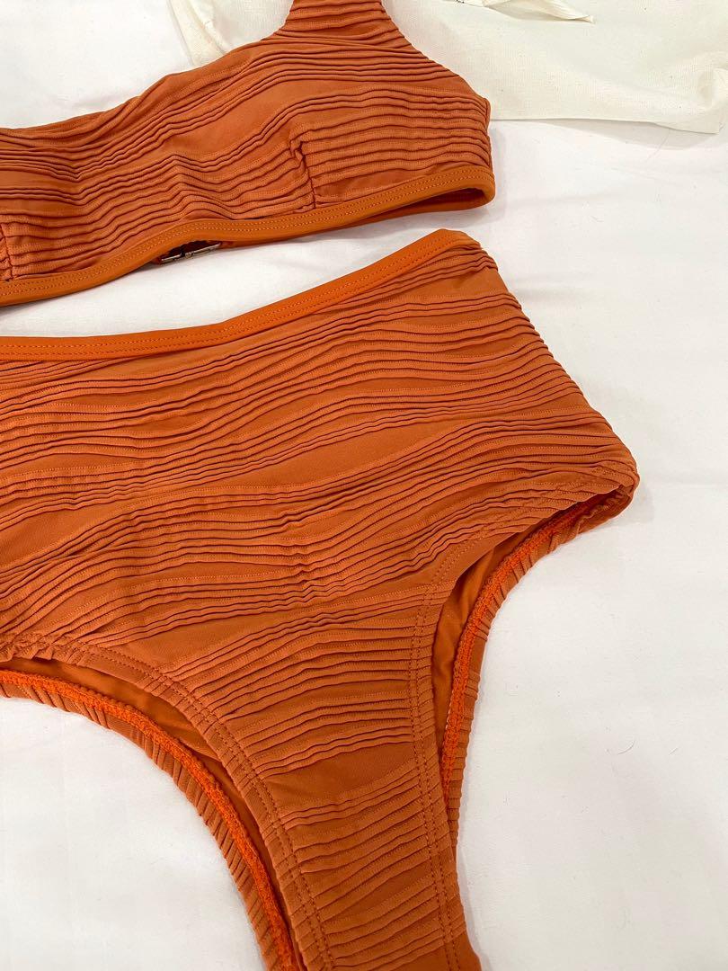 Eighth Mermaid Nina Bikini Set In Pumpkin Xs Women S Fashion