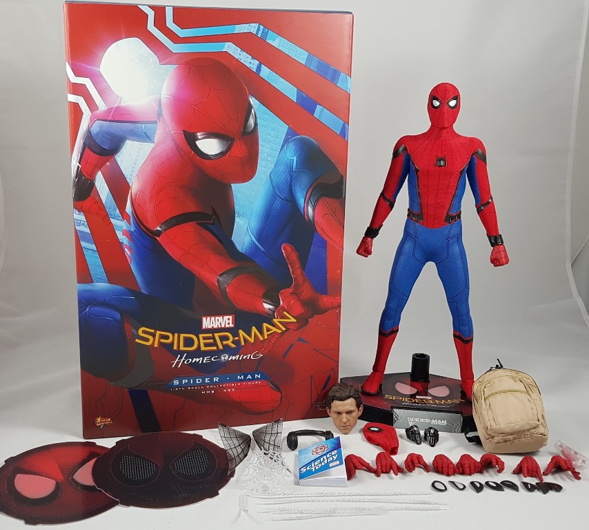 Hot Toys Homecoming Spider Man Spiderman Spider Man Mms Misb Brand New Not The Deluxe Version