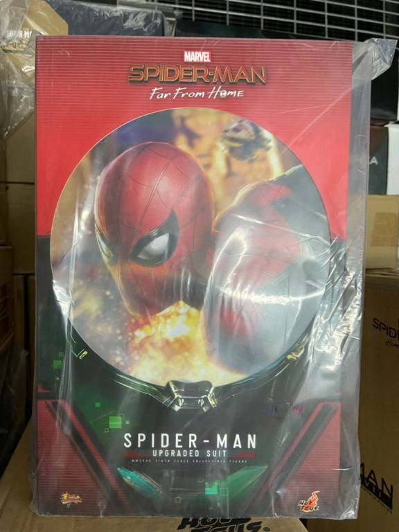 Mms Spider Man Far From Home Upgrade Suit Hot Toys Avengers Marvel Spiderman