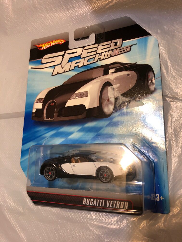 Hot Wheels Speed Machines Bugatti Veyron 布加迪威龍 Hotwheels 興趣及遊戲 玩具 遊戲類 Carousell